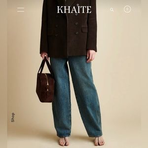 Khaite Preen Denim Pant Banning